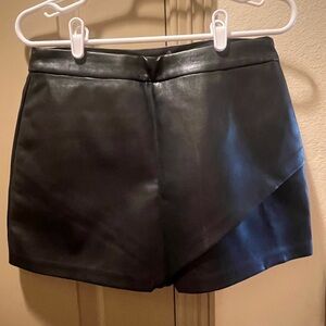 English Factory Leather Skort